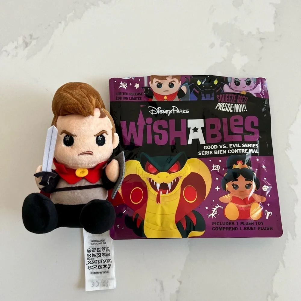 Disney Parks Wishables Plush Good Vs Evil D23 - Prince Phillip